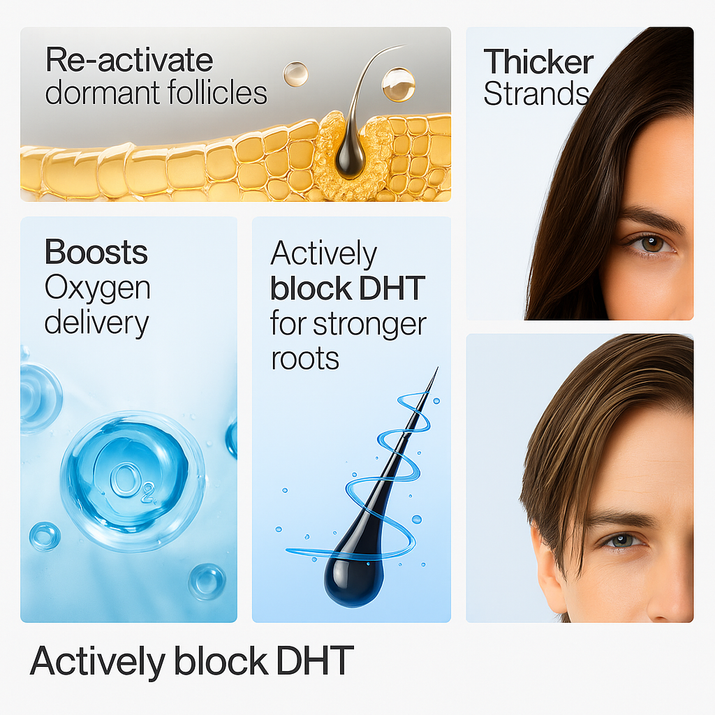 Hair Growth Roll-On Serum for Men & Women