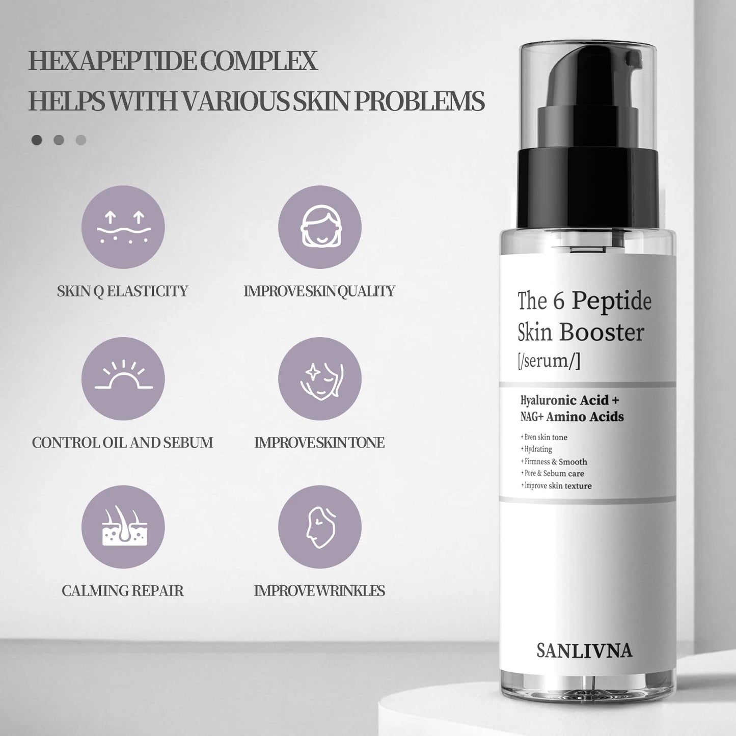 PeptideGlow™ 6-in-1 Skin Renewal 